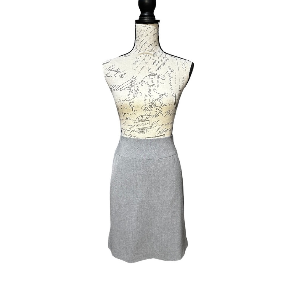 Amanda Smith Gray Pencil Skirt Size 10
